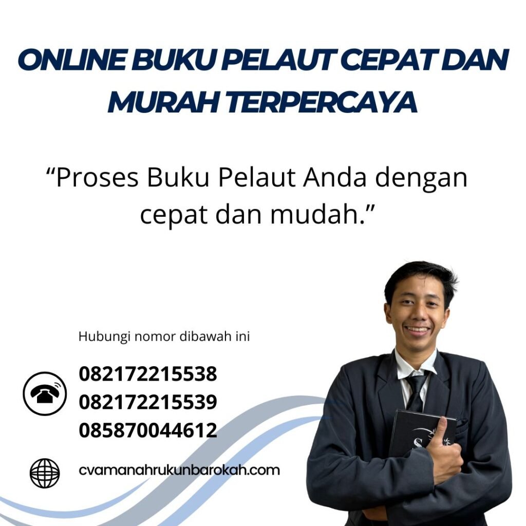Online buku pelaut cepat dan murah terpercaya (1)
