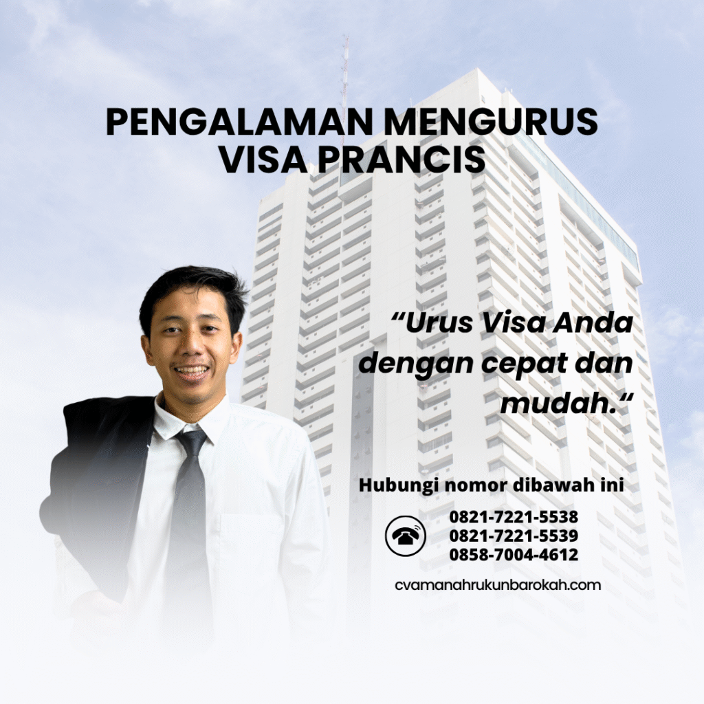 Pengalaman Mengurus Visa Prancis