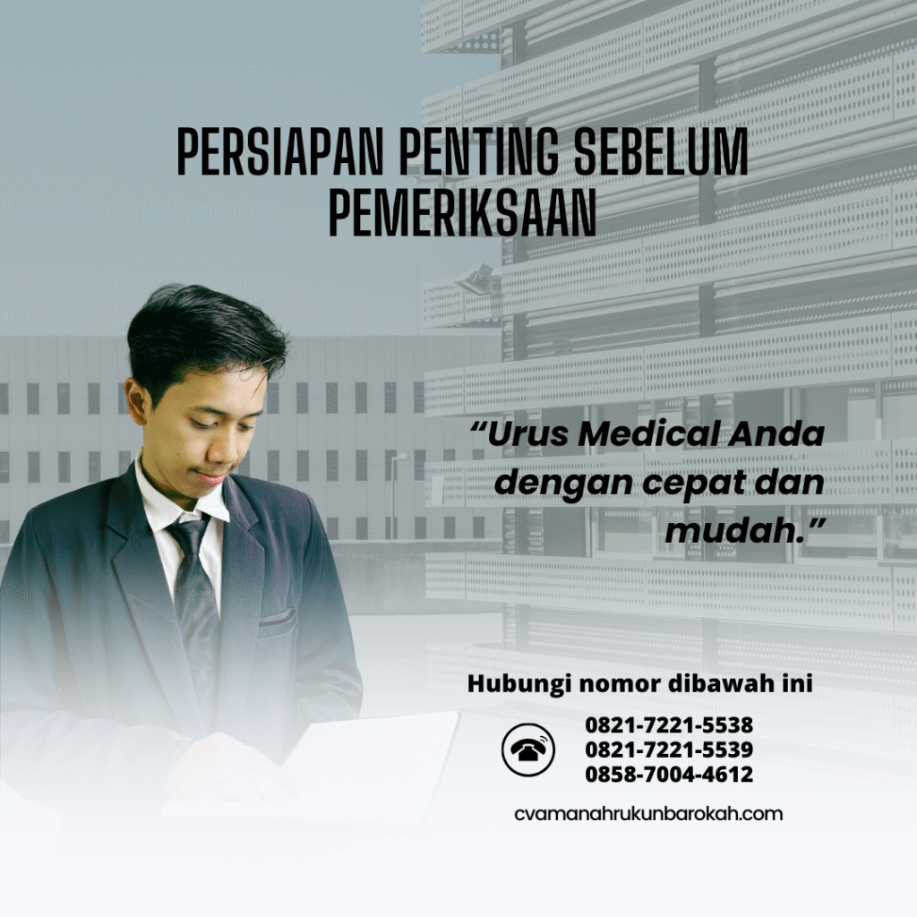 Persiapan Penting Sebelum Pemeriksaan