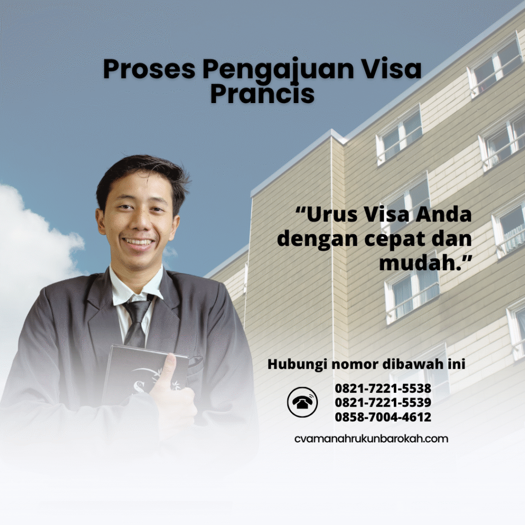 Proses Pengajuan Visa Prancis