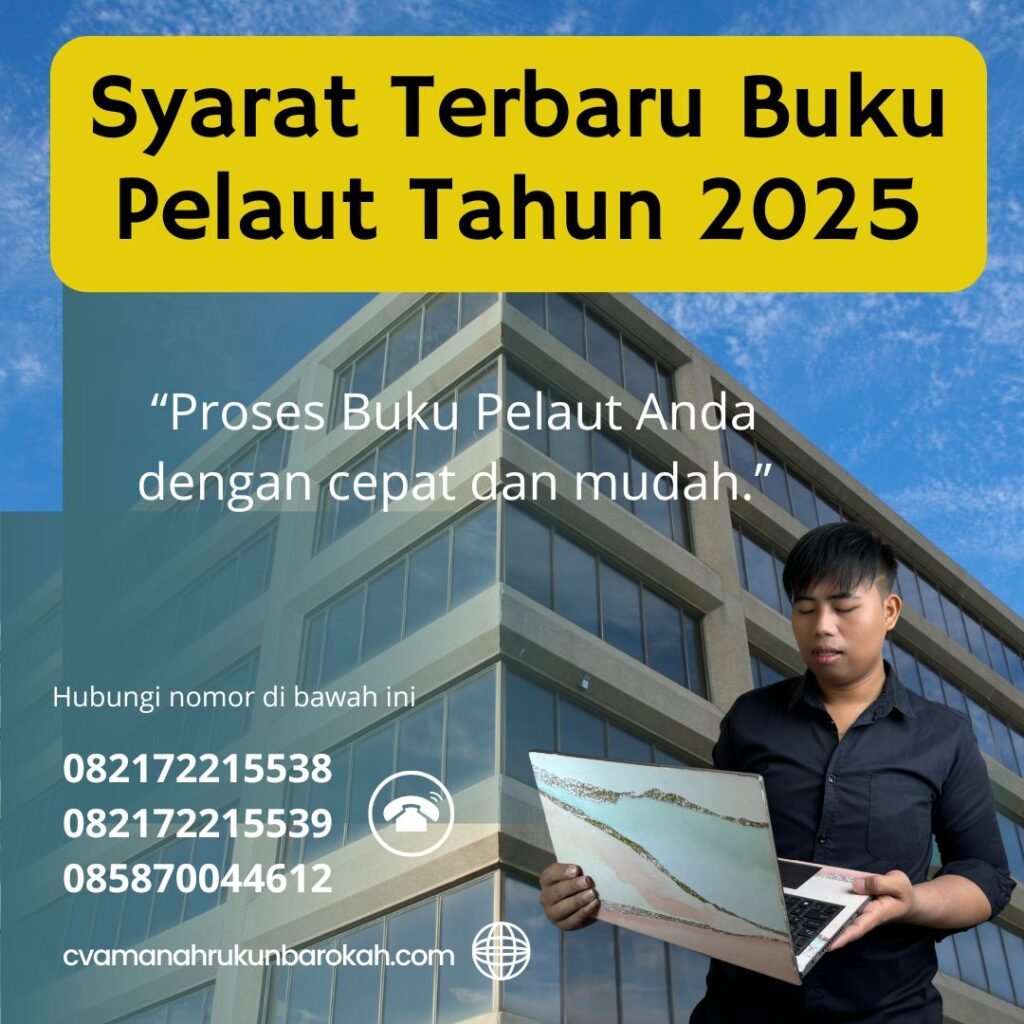 Syarat Terbaru Buku Pelaut Tahun