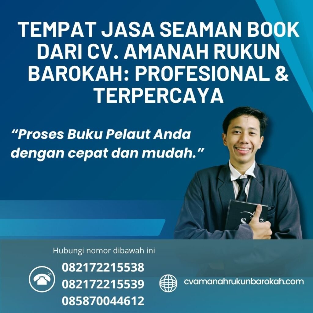 Tempat Jasa Seaman Book dari CV. Amanah Rukun Barokah Profesional & Terpercaya