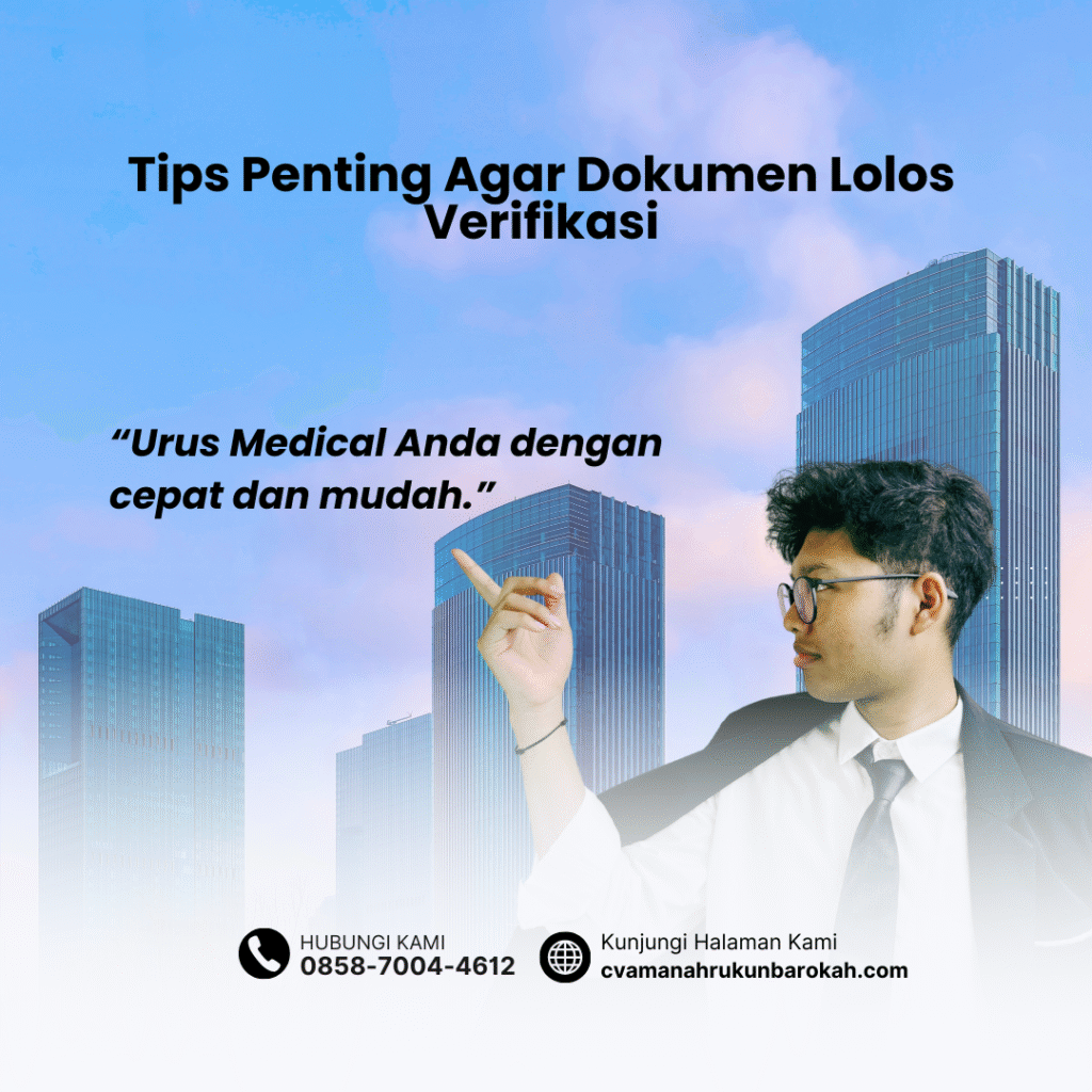 Tips Penting Agar Dokumen Lolos Verifikasi Tips Penting Agar Dokumen Lolos Verifikasi