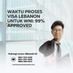 Waktu Proses Visa Lebanon untuk WNI 99% Approved