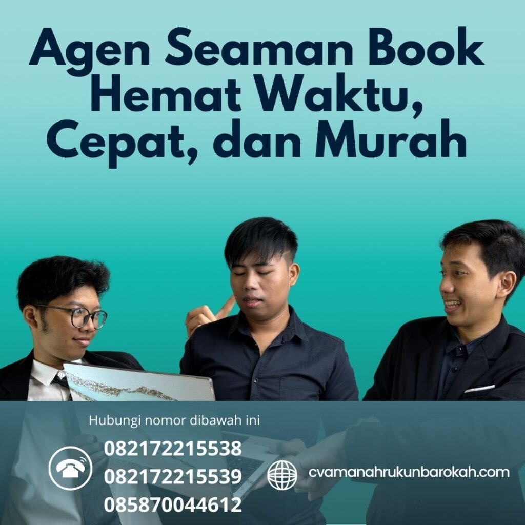 Agen Seaman Book Hemat Waktu, Cepat, dan Murah