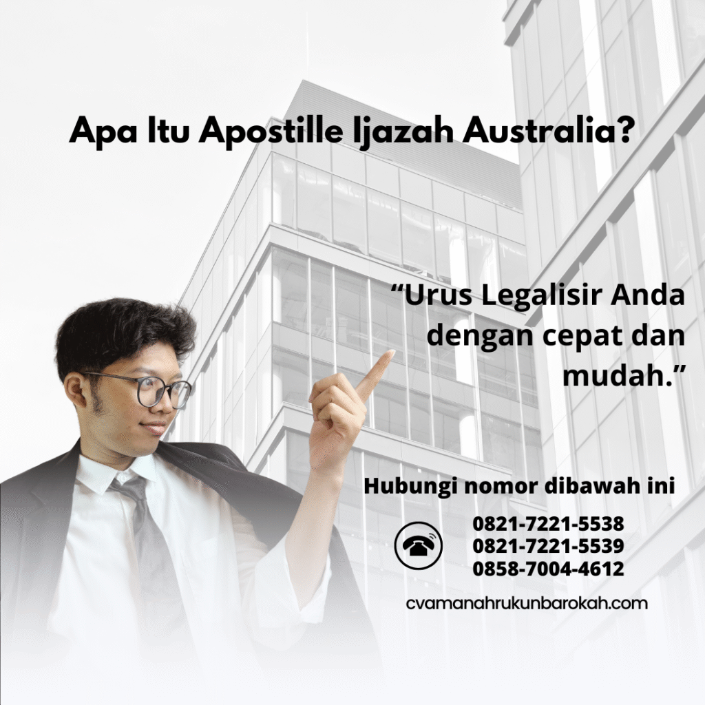 Apa Itu Apostille Ijazah Australia