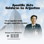Apostille Akta Kelahiran ke Argentina