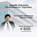 Apostille Dokumen Perusahaan ke Argentina