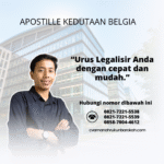 Apostille Kedutaan Belgia