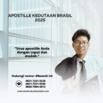Apostille Kedutaan Brasil