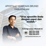 Apostille Kedutaan Brunei Darussalam
