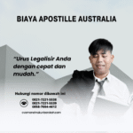 Biaya Apostille Australia