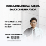 Dokumen Medical Gamca Saudi di Klinik Avida