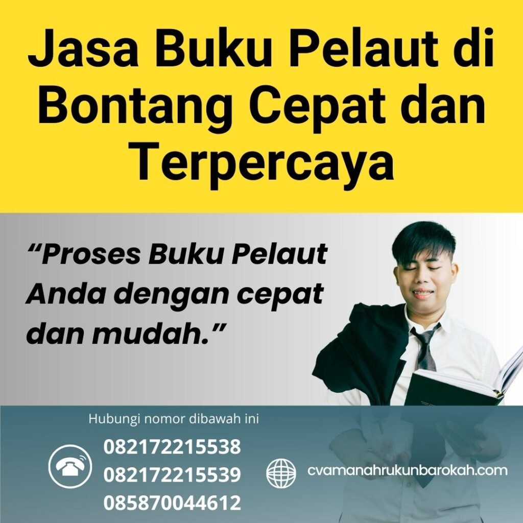 Jasa Buku Pelaut di Bontang Cepat dan Terpercaya (1) Jasa Buku Pelaut di Bontang Cepat dan Terpercaya (1)