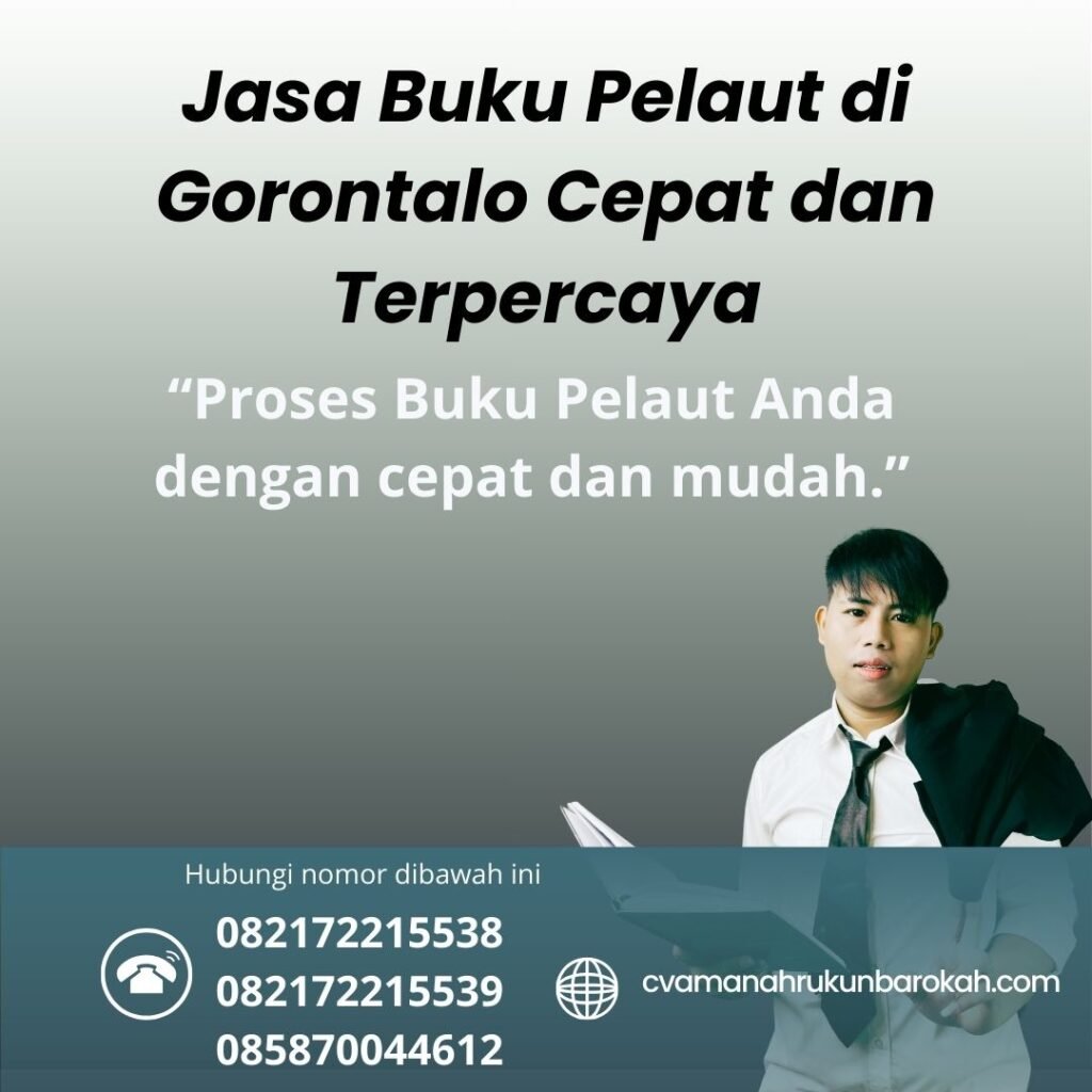 Jasa Buku Pelaut di Gorontalo Cepat dan Terpercaya (1)