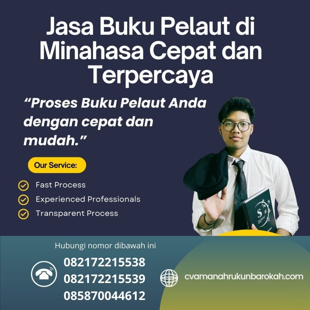 Jasa Buku Pelaut di Minahasa Cepat dan Terpercaya (1)