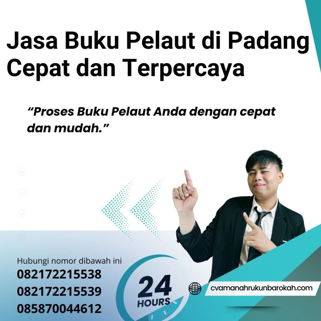 Jasa Buku Pelaut di Padang Cepat dan Terpercaya (1)