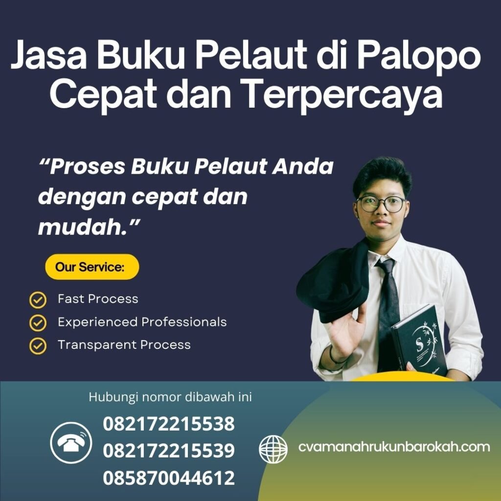 Jasa Buku Pelaut di Palopo Cepat dan Terpercaya (1)