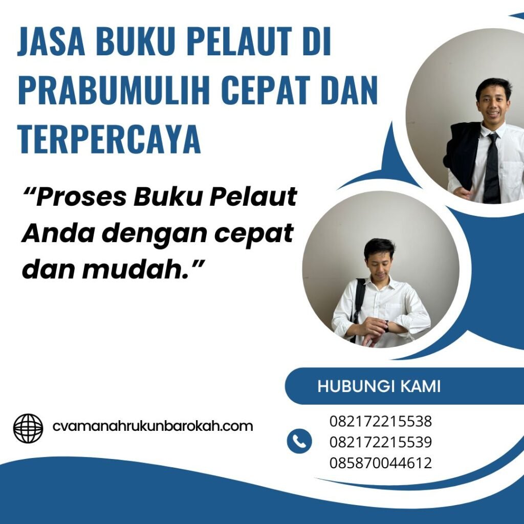 Jasa Buku Pelaut di Prabumulih Cepat dan Terpercaya (1)