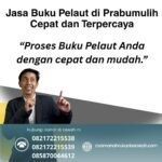 Jasa Buku Pelaut di Prabumulih Cepat dan Terpercaya