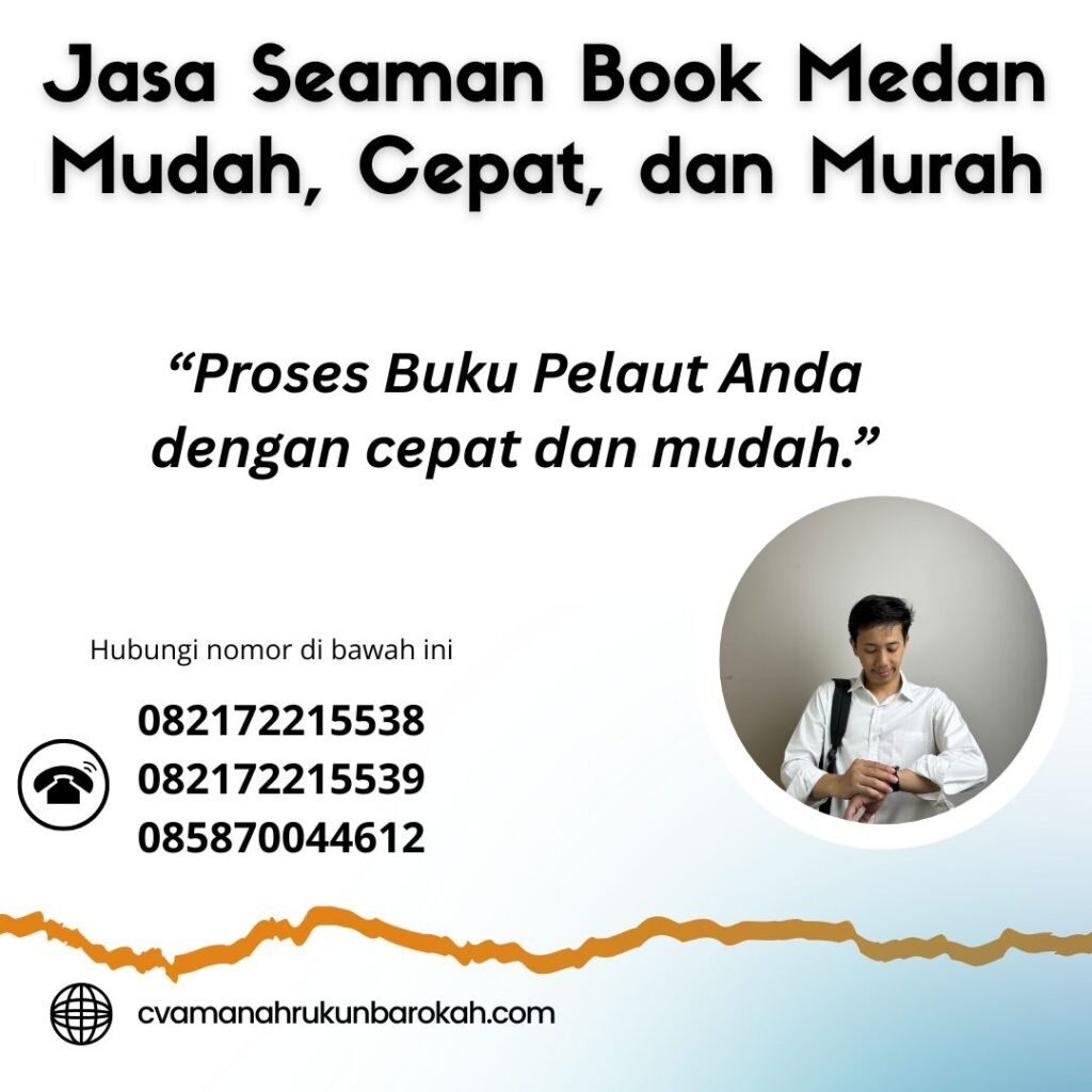Jasa Seaman Book Medan Mudah, Cepat, dan Murah