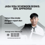 Jasa Visa Schengen Bisnis 99% Approved