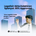 Legalisir Akta Kelahiran Spanyol 99% Approved