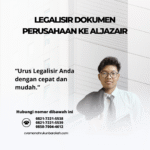 Legalisir Dokumen Perusahaan ke Aljazair