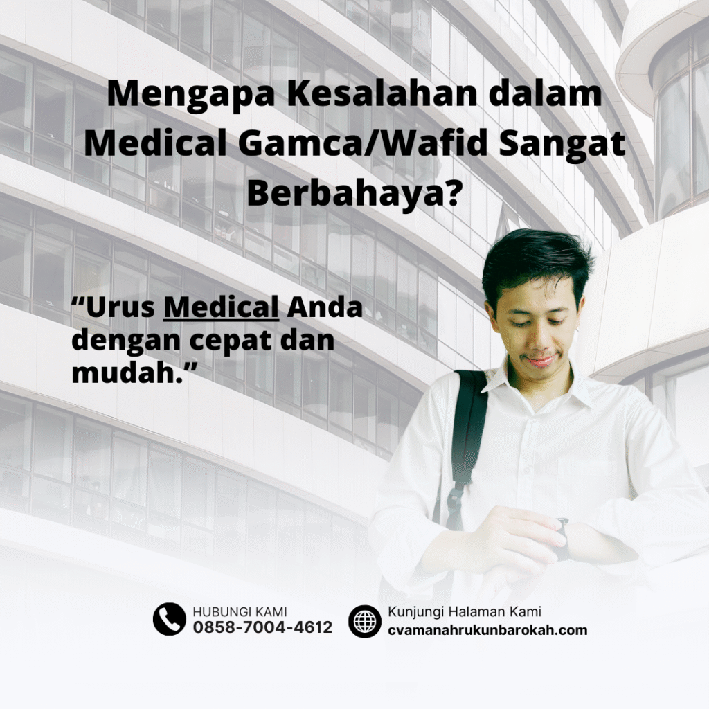 Mengapa Kesalahan dalam Medical GamcaWafid Sangat Berbahaya Mengapa Kesalahan dalam Medical GamcaWafid Sangat Berbahaya