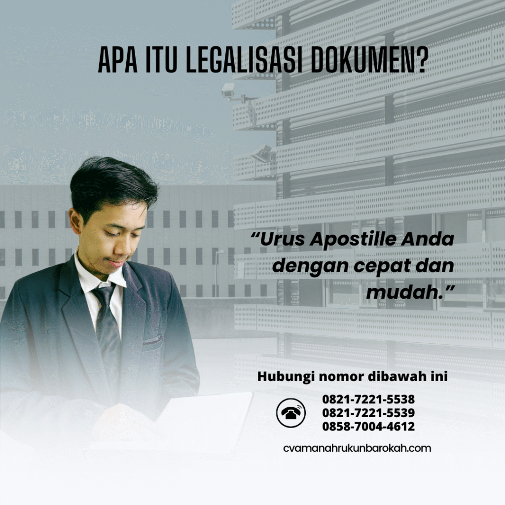 Apa Itu Legalisasi Dokumen