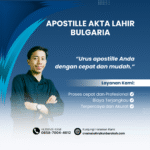 Apostille Akta Lahir Bulgaria