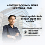 Apostille Dokumen Bisnis UK Resmi & Legal