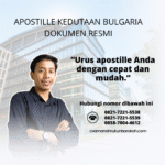 Apostille Kedutaan Bulgaria Dokumen Resmi