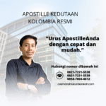 Apostille Kedutaan Kolombia Resmi