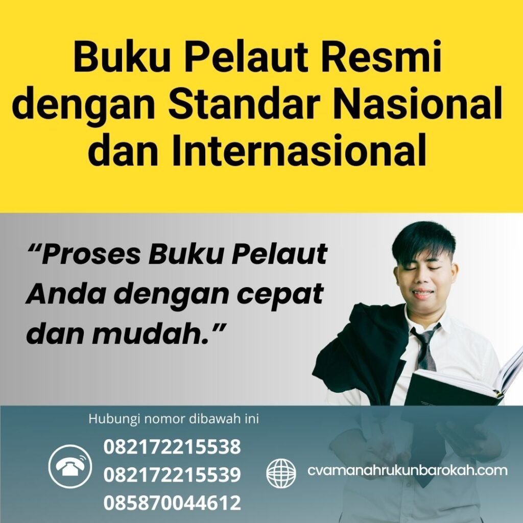 Buku Pelaut Resmi dengan Standar Nasional dan Internasional (1)
