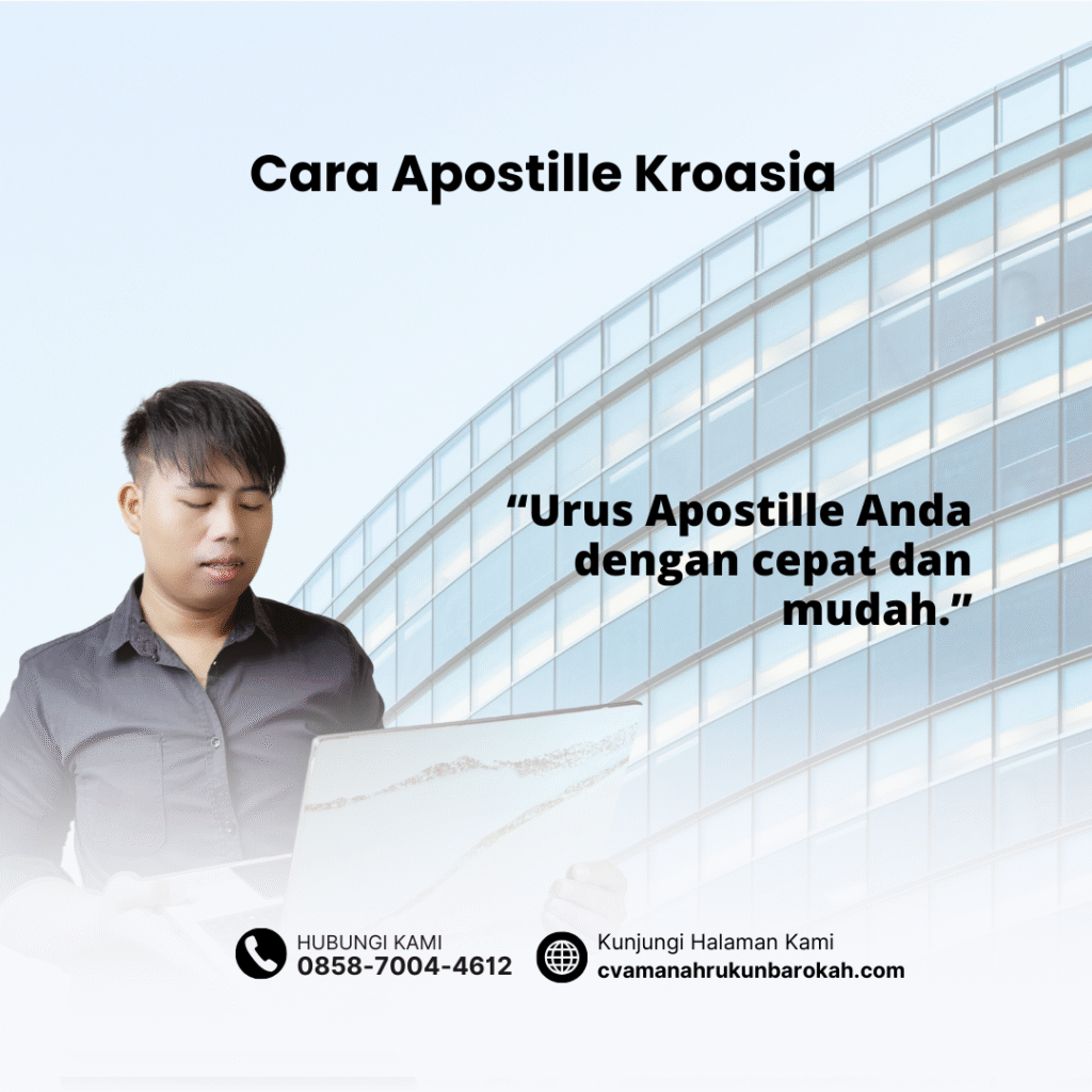 Cara Apostille Kroasia Cara Apostille Kroasia