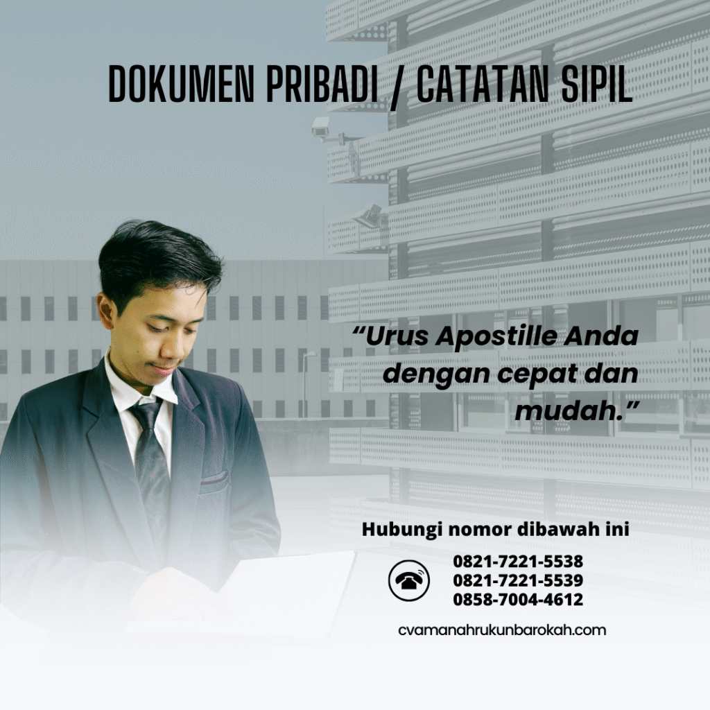 Dokumen Pribadi Catatan Sipil
