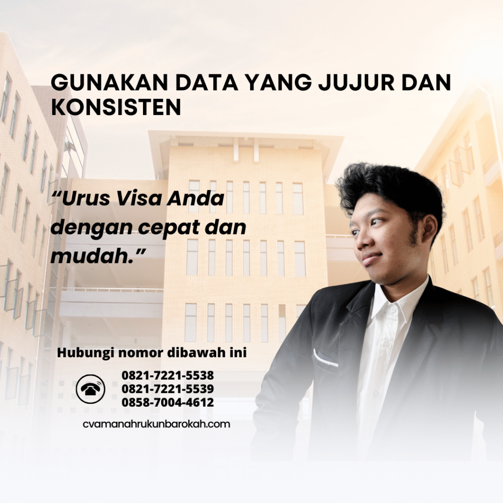 Gunakan Data yang Jujur dan Konsisten