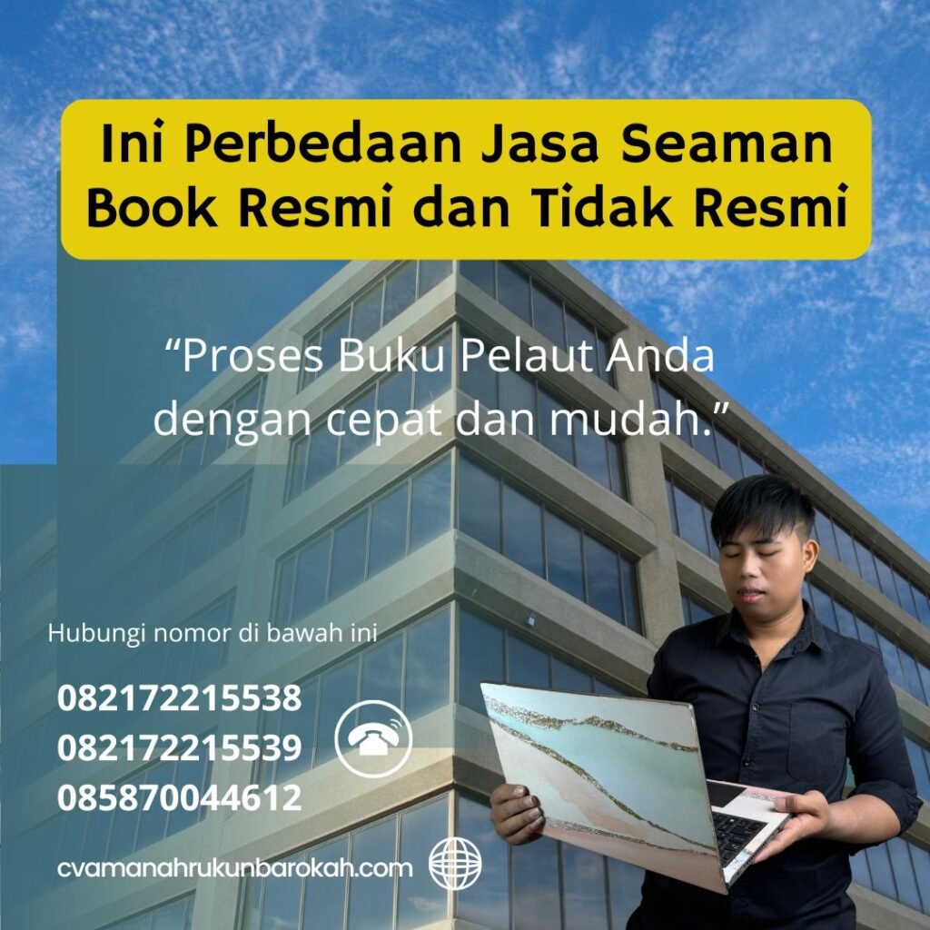 Ini Perbedaan Jasa Seaman Book Resmi dan Tidak Resmi (1)