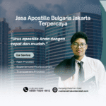 Jasa Apostille Bulgaria Jakarta Terpercaya