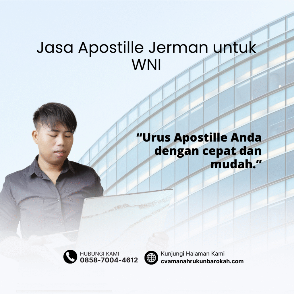 Jasa Apostille Jerman untuk WNI