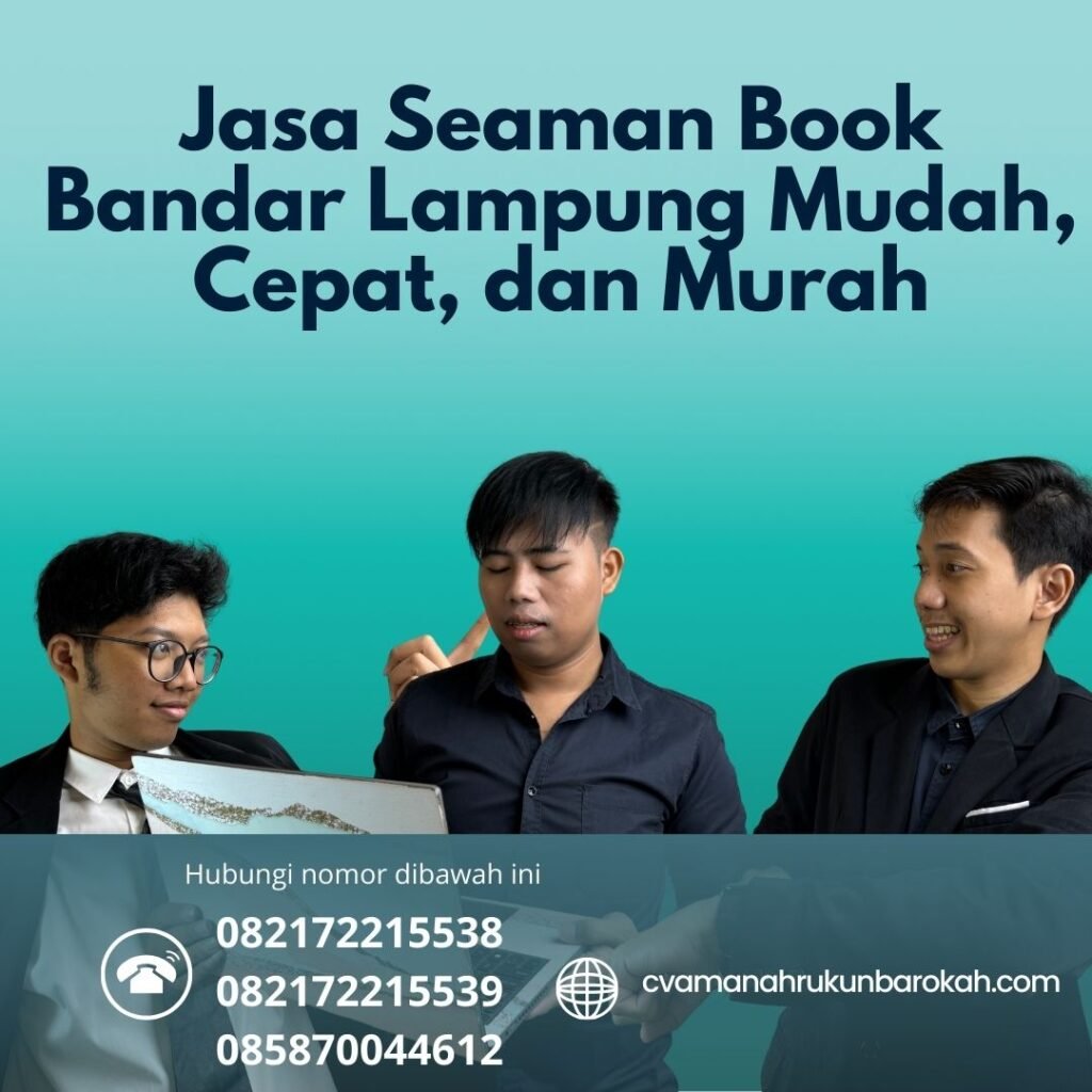 Jasa Seaman Book Bandar Lampung Mudah, Cepat, dan Murah Jasa Seaman Book Bandar Lampung Mudah, Cepat, dan Murah