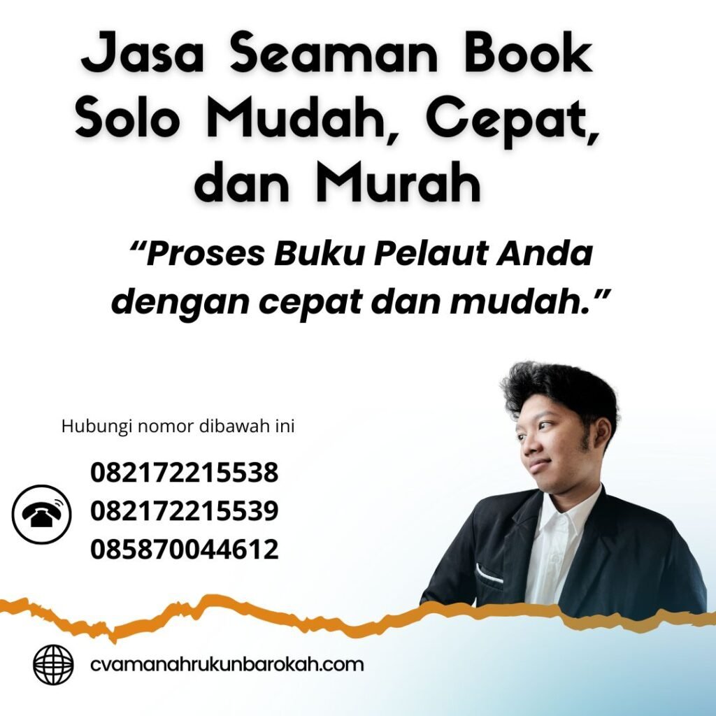 Jasa Seaman Book Solo Mudah, Cepat, dan Murah