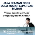 Jasa Seaman Book Solo Mudah Cepat dan Murah