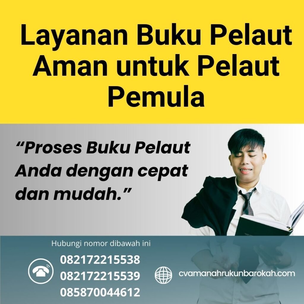 Layanan Buku Pelaut Aman untuk Pelaut Pemula (1)