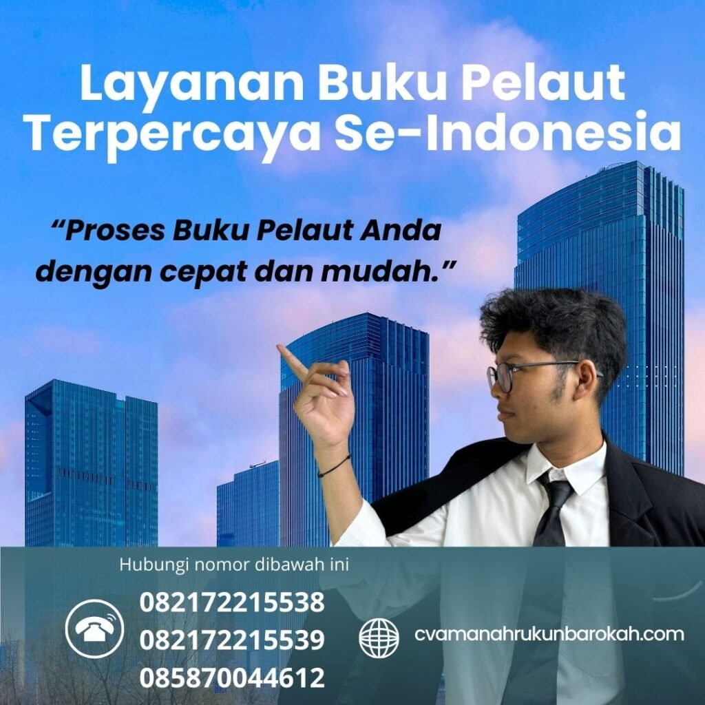 Layanan Buku Pelaut Terpercaya Se Indonesia (1)