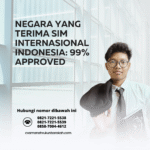 Negara yang Terima SIM Internasional Indonesia 99% Approved