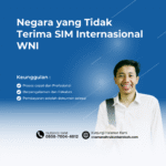 Negara yang Tidak Terima SIM Internasional WNI
