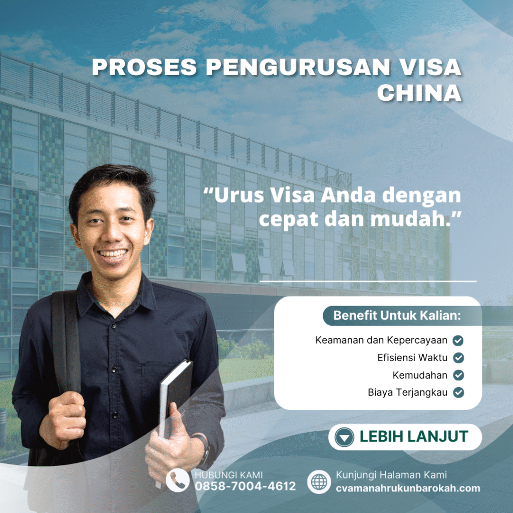 Proses Pengurusan Visa China