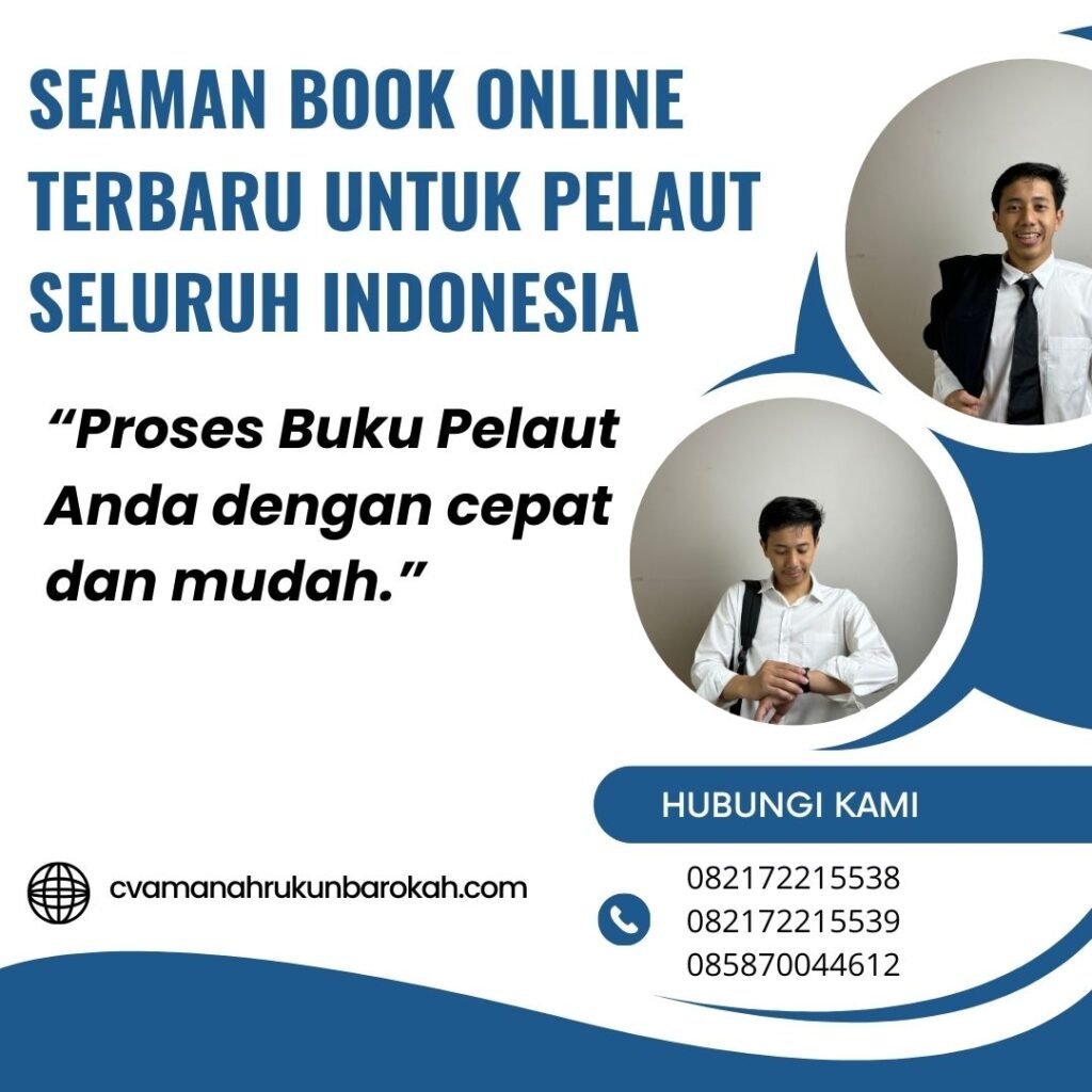 Seaman Book Online Terbaru untuk Pelaut Seluruh Indonesia (1)